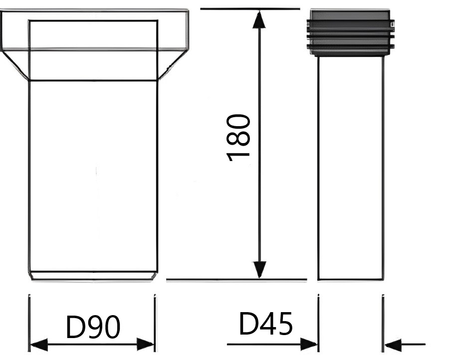 Соединительный комплект патрубков Mixxen для инсталяции MXKN0740