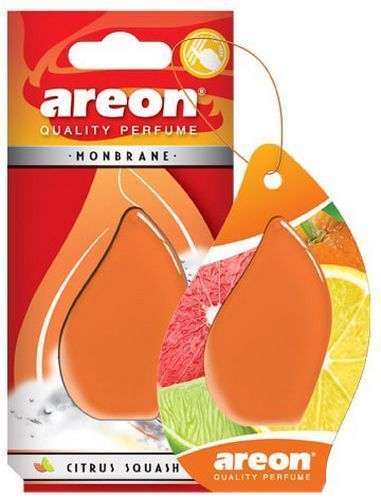 Ароматизатор подвесной АРЕОН Монбрейн Цитрусовый сквош