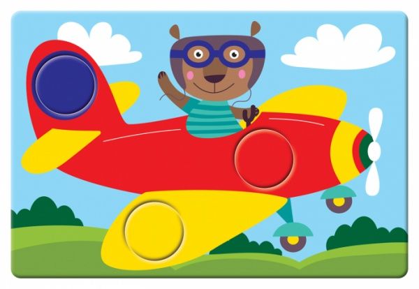 Игра настольная Ранок животные на машинках