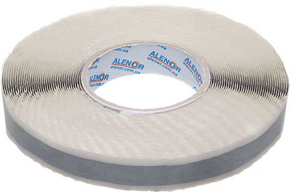 Лента Alenor эластичная бутил-каучуковая (К2) 15 мм x 15 м черная