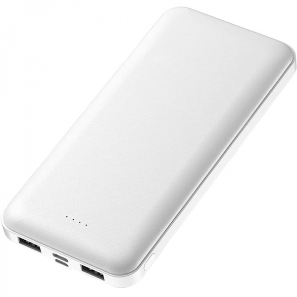 Внешний аккумулятор (Powerbank) PowerPlant TPB21 10000 m/Ah white (PB930296) 