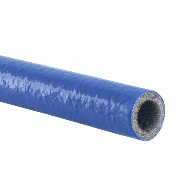 Изоляция для труб Теплоізол EXTRA синий для труб (6мм), ф18 ламинирований
