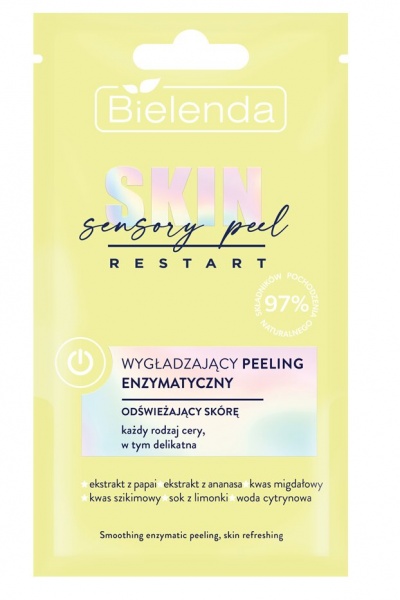 Маска для лица Bielenda Restart энзимный пилинг с пробиотиками 8 мл