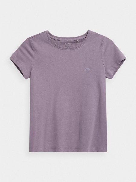 Футболка 4F TSHIRT F642 4FJMM00TTSHF642-51S р.122 фиолетовый