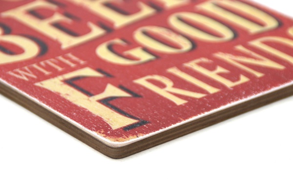 Постер деревянный 