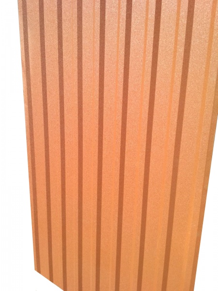 Профнастил матовий Strimex С-20 1150х2000х0,45 мм RAL 8004