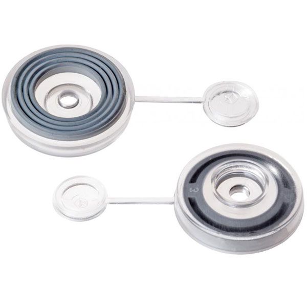 Термошайба универсальная для поликарбоната 25 шт прозрачная