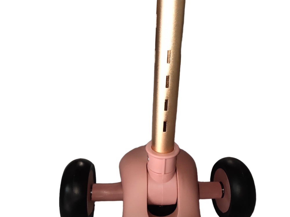 Самокат MaxxPro kids триколісний 60x32x78 см рожевий 2860012-6P