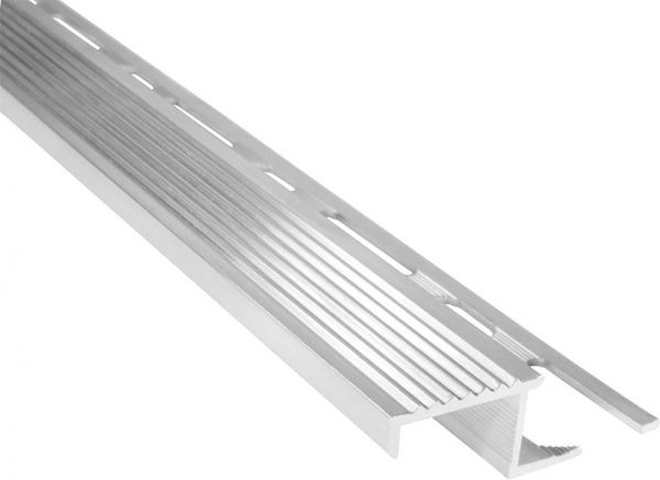 Порожек алюминиевый лестничный анодированный Mada 11x2500 мм 