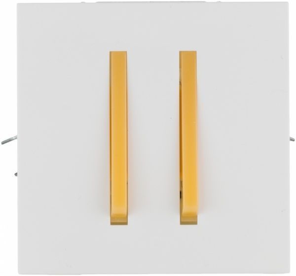 Выключатель двухклавишный ABB Neo без подсветки 10 А 230В IP20 оранжевый 3559M-A00652 4;3559M-A00652 43 2