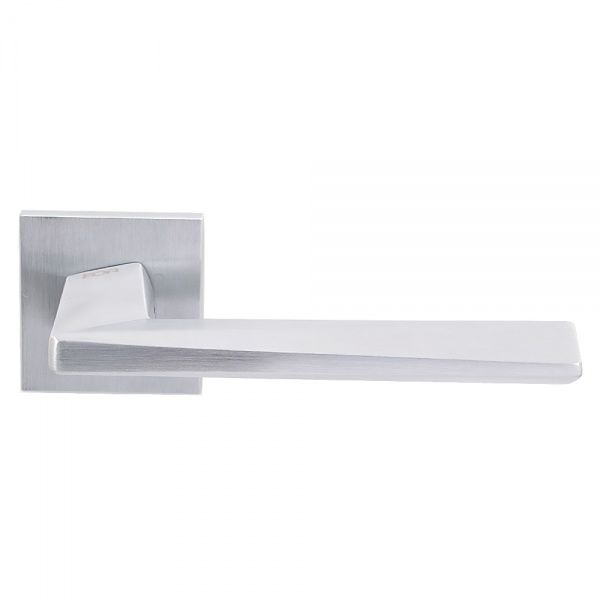 Ручка на розетке RDA Novelty R ф/з PZ брашированный матовый хром