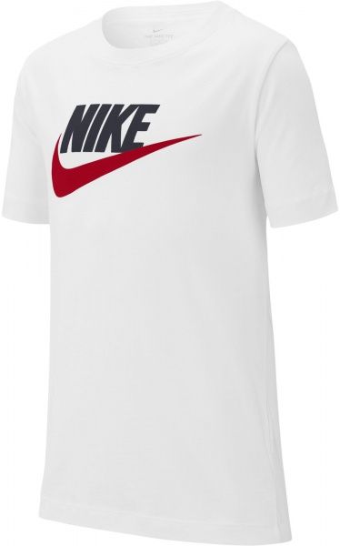 Футболка Nike B NSW TEE FUTURA ICON TD AR5252-107 L біло-червоний