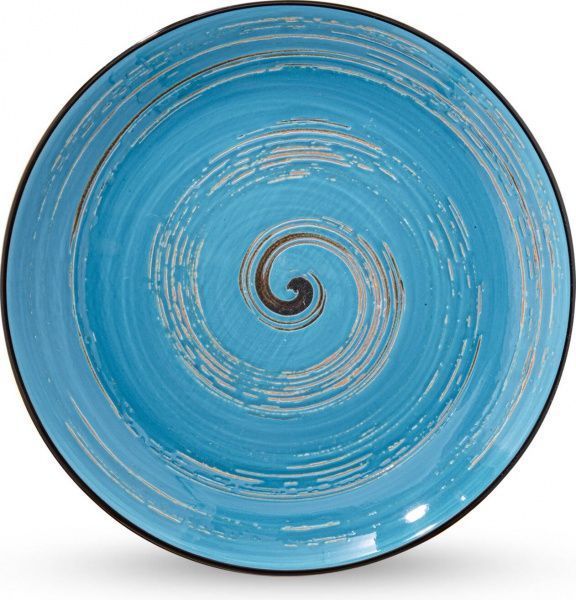 Тарілка обідня Spiral Blue 23 см WL-669613/A Wilmax