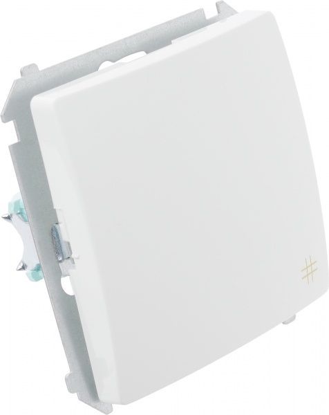 Выключатель перекрестный одноклавишный Simon Basic без подсветки 10 А 250В белый BMW7.01/11