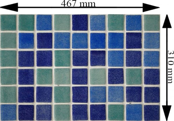 Плитка Onix Bahia 31x46,7 лазур 