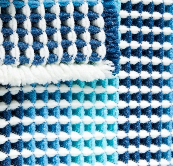 Коврик для ванной Spirella 10.19242 Cone синий 50x80 см