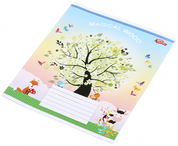 Тетрадь школьная 18 листов в клеточку в ассортименте Мечты сбываются