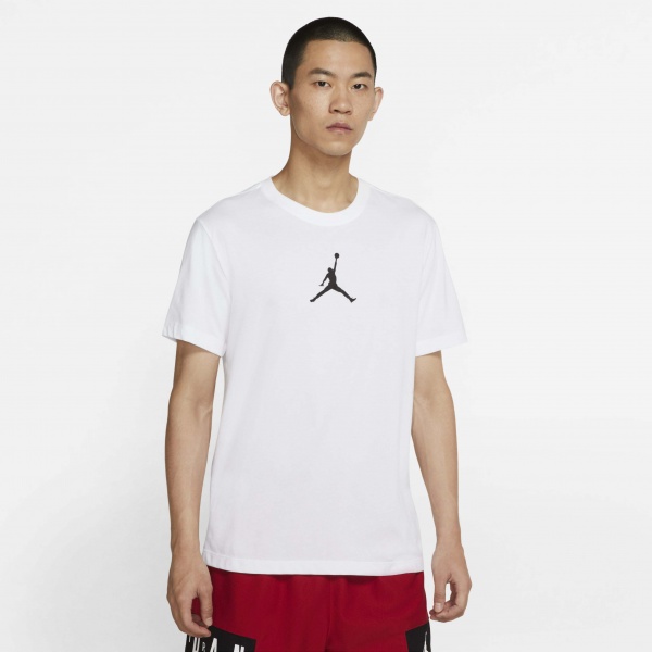 Футболка Jordan M J JUMPMAN DF SS CREW CW5190-102 р.L білий
