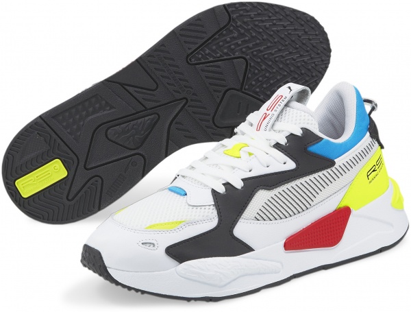 Кроссовки Puma RS-Z Core 38359001 р.UK 10 белый с желтым