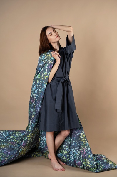 Комплект постельного белья Late семейный разноцветный Decoflux 