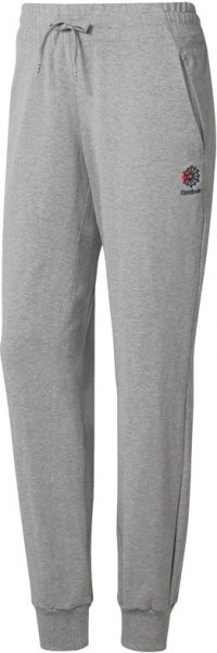 Штани Reebok CL FT PANTS DT7247 р. 2XS сірий
