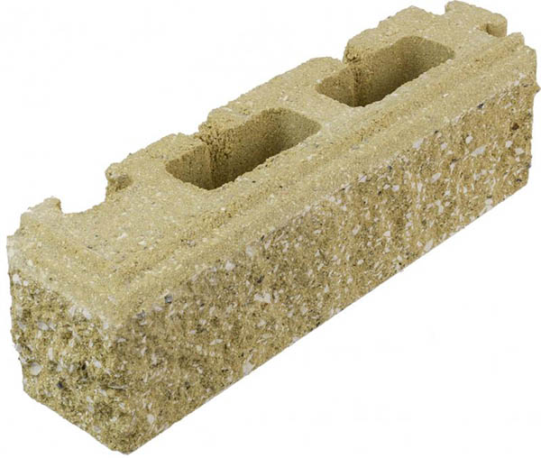 Элемент столба Кая 75x235x75 мм желто-белый Моноліт-Брук 