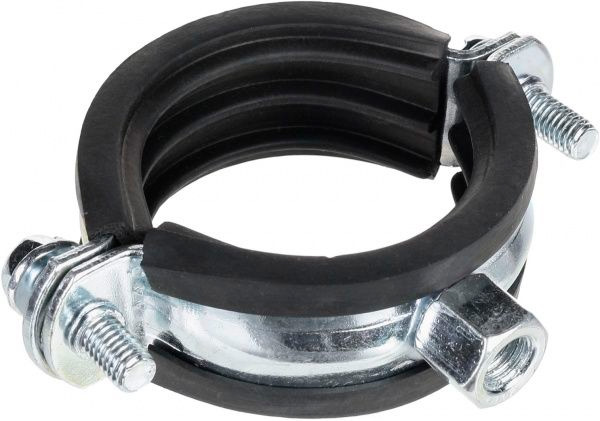 Хомут із гумовою прокладкою М8 44-49 мм 1 1/4