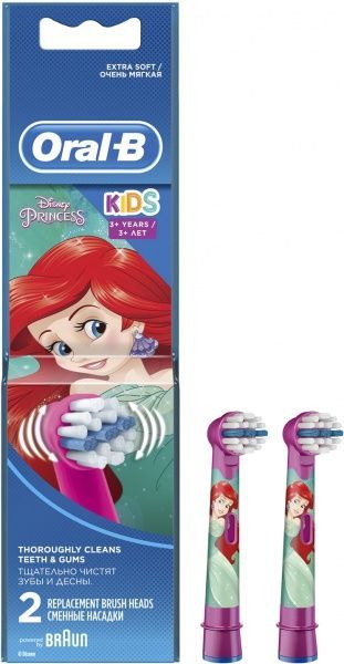 Сменные насадки для электрической щетки Oral-B с Диснеевскими персонажами 2 шт.