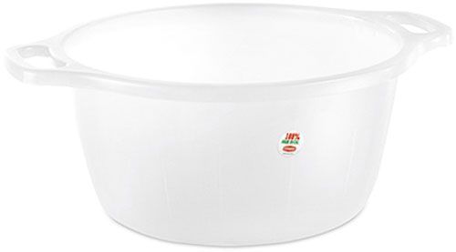 Таз Stefanplast d40 cм білий 19 л