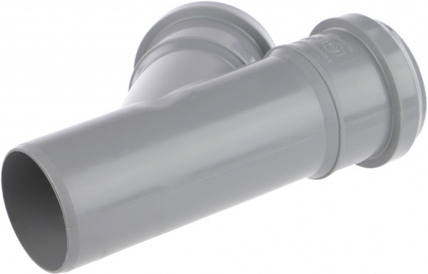 Трійник каналізаційний ValRom ПП d50х50x45°
