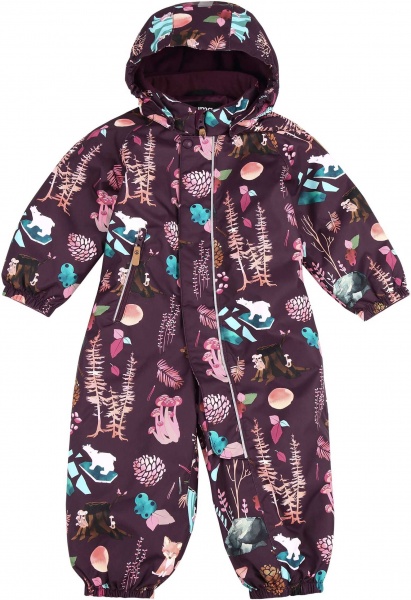 Комбинезон детский Reima Puhuri бордовый р.92 510306 