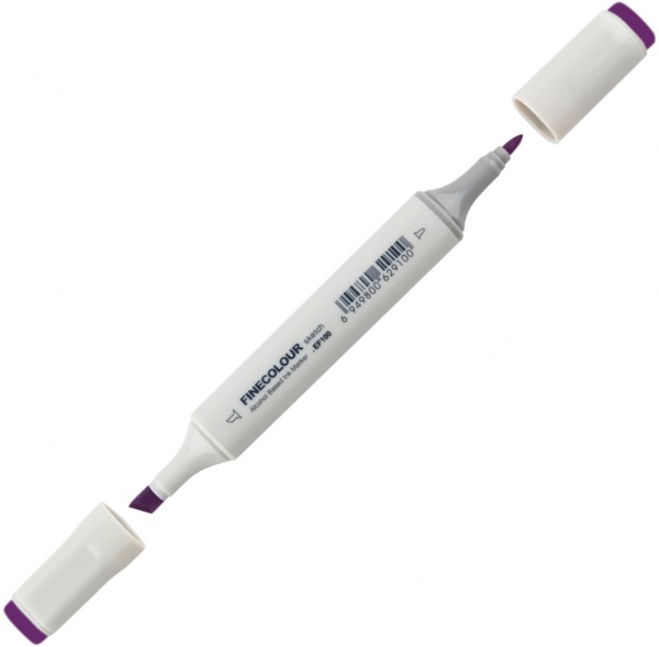 Маркер спиртовой FINECOLOUR Sketch EF100-123 темно-фиолетовый 