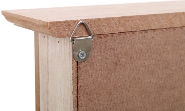 Ключница Карта 20х6х24 см черно-бежевая (HY20A010)