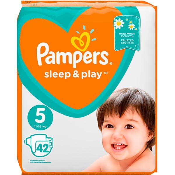 Підгузки Pampers Sleep & Play 5 Junior 11-16 кг 42 шт.