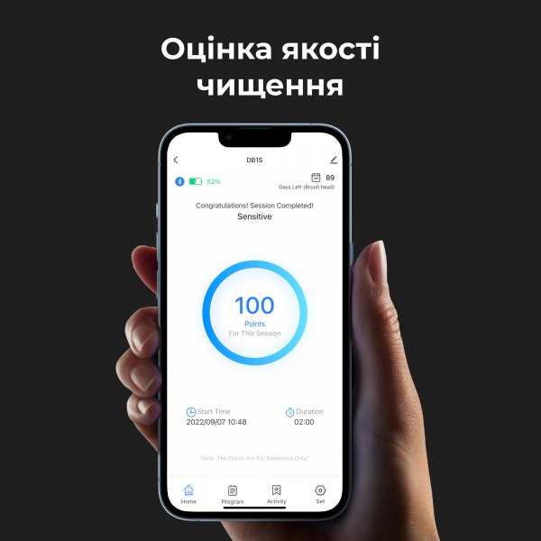 Електрична зубна щітка AENO DB1S ADB0001S