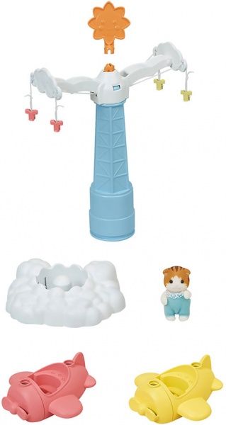 Игровой набор Sylvanian Families Карусель самолеты (5334) 