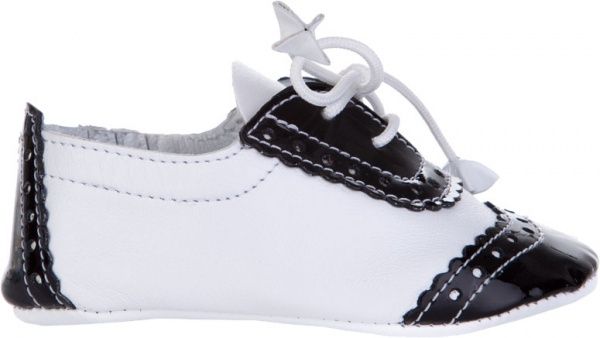 Пінетки дитячі MIRACLE 0-0-17-1 20 чорно-білий 