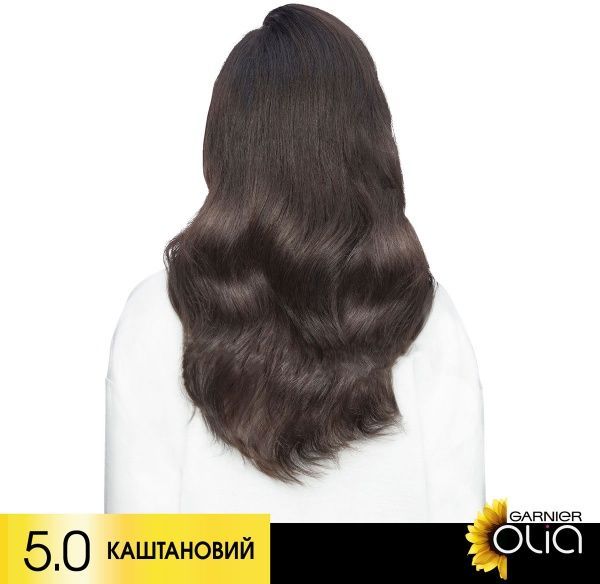 Фарба для волосся Garnier Olia 5.0 каштановий