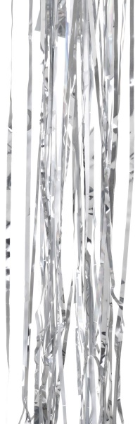 Дождик новогодний Дождик 100 см, шир.4 см ассорт. серебристый 