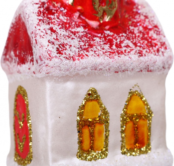 Декорация новогодняя Формовая игрушка в ассортименте 9 см 