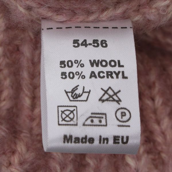 Шапочка дитяча для дівчинки Pompona р.54-56 пудра 20 Z P 24 