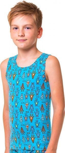 Майка для мальчиков KOSTA 0042-4 р.122 синий 