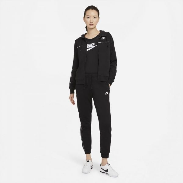 Джемпер Nike W NSW FZ HOODIE MLNM FLC CZ8338-010 р. XS чорний