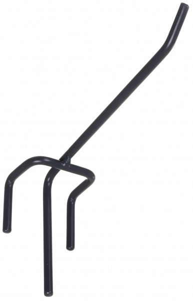 Крючок на сетку одинарный 100 мм 10 шт. графит Array