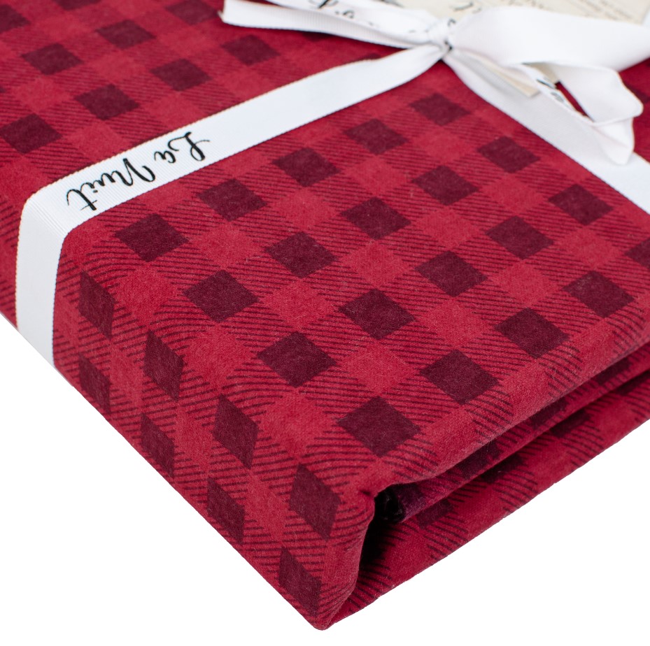 Простынь Lapland 220x240 см красный La Nuit