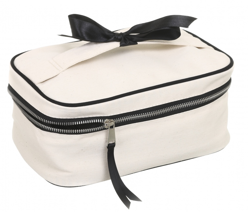 Косметичка Organize с бантиком S белый