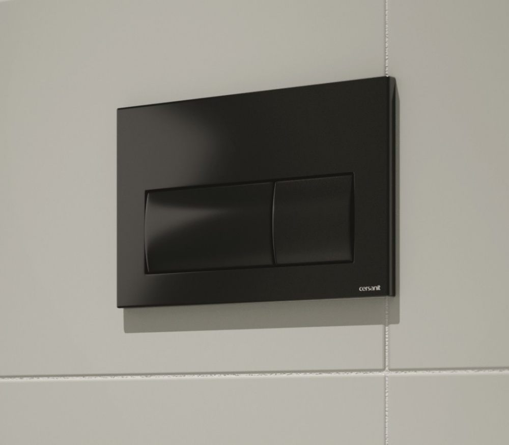 Клавиша для инсталляции Cersanit PRESTO II черный матовый K97-510