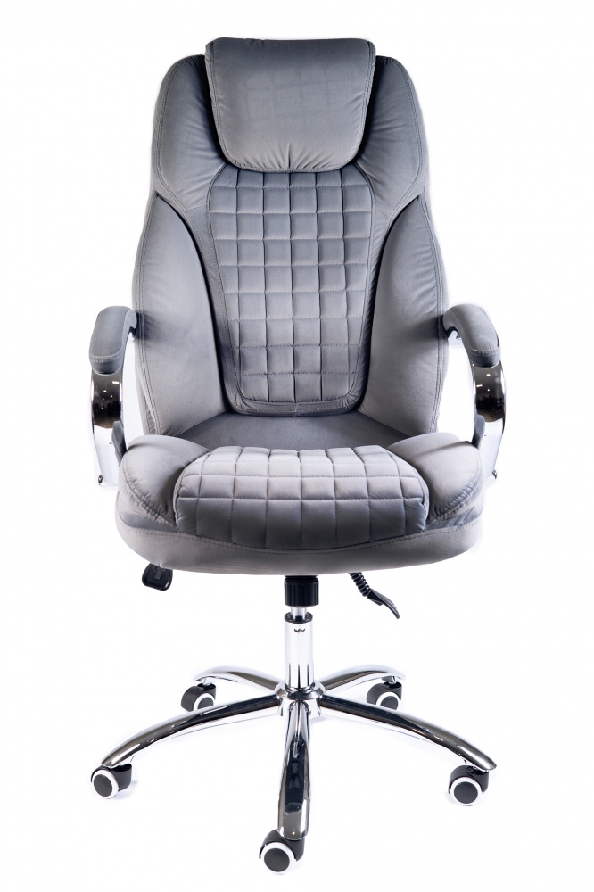 Крісло офісне Tehforward Тесла сірий