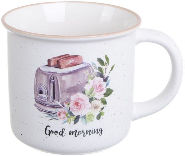 Чашка Kitchen Toster 380 мл порцеляна Fiora