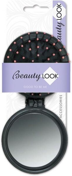 Щетка для волос Beauty Look с зеркальцем 400449